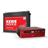 EXIDE GQP12V900 900VA Pure Sine Wave Inverter + INVASMART ISTT1500 150Ah Tall Tubular Battery Combo